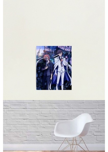 Soukoku #2 Tablo Ahşap Poster Dekoratif
