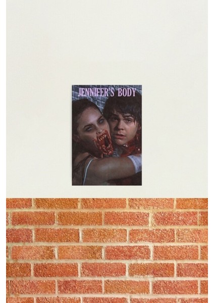 Jennifer'ın Vücudu 2009 Vintage Tablo Ahşap Poster Dekoratif