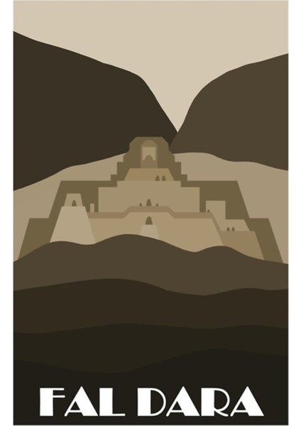 Fal Dara Tablo Ahşap Poster Dekoratif