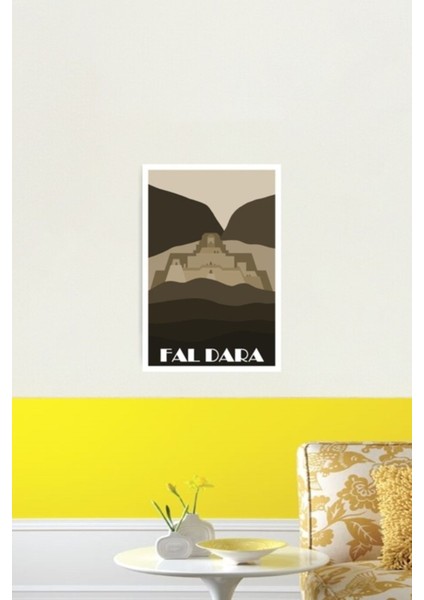 Fal Dara Tablo Ahşap Poster Dekoratif fiyatları