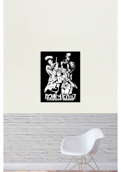 Cowboy Bebop Tablo Ahşap Poster Dekoratif fiyatları