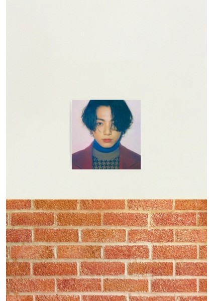 Bts : Hayat Devam Ediyor Jk Bak Tablo Ahşap Poster Dekoratif KOD948
