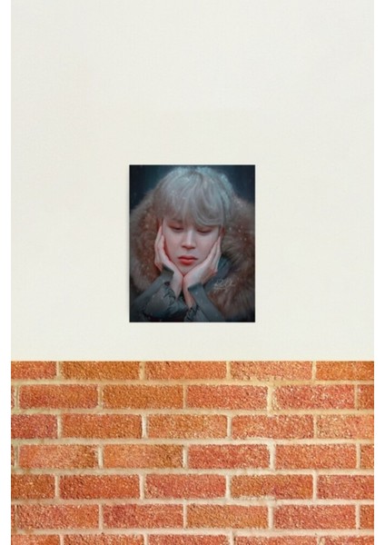Rahat Kış - Jimin Tablo Ahşap Poster Dekoratif KOD3132