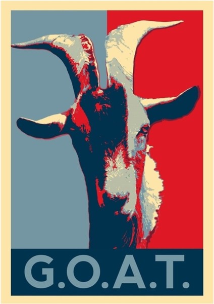 Keçi - Keçi - Tüm Zamanların En Iyisi Tablo Ahşap Poster Dekoratif