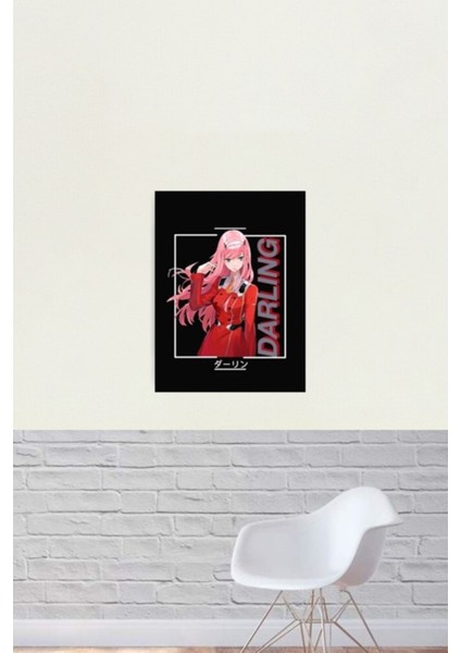 Sıfır Iki - Darling Tablo Ahşap Poster Dekoratif