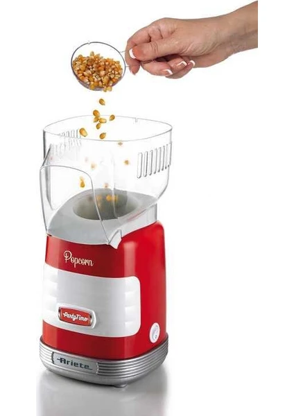 ARIETE PARTY TIME POPCORN MAKİNESİ - KIRMIZI