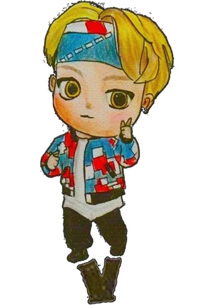 Bts Minik Tan-Bebek Bts-Bts Minik Tan-Bts Minik Tan Çocuklar F1 Tablo Ahşap Poster Dekoratif