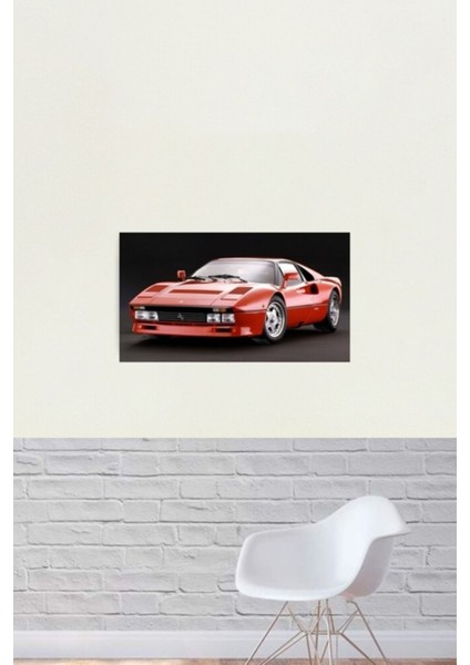 Ferrari 288 Gto Tablo Ahşap Poster Dekoratif