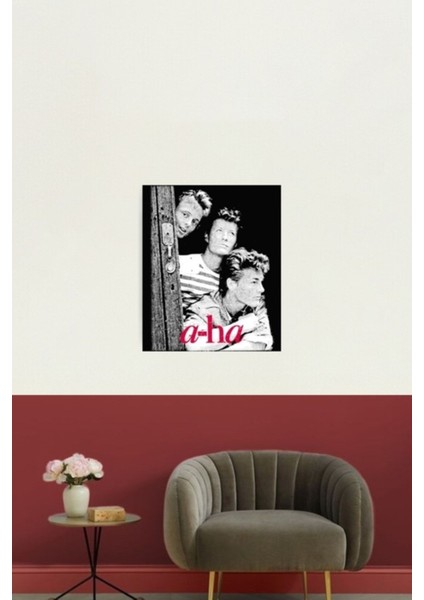 Aha Grubu 80'ler Retro Tablo Ahşap Poster Dekoratif fiyatları