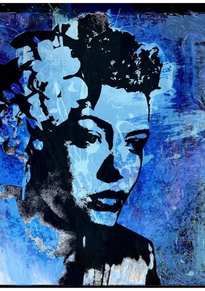 Billie Holiday - Lady Day Tablo Ahşap Poster Dekoratif