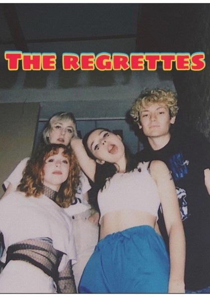 The Regrettes Band Tablo Ahşap Poster Dekoratif