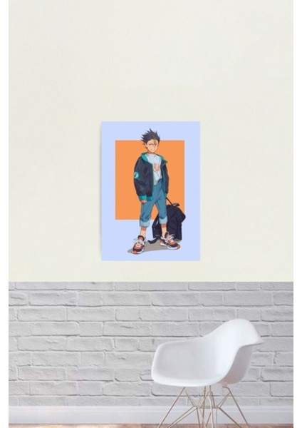 Nishinoya Tablo Ahşap Poster Dekoratif
