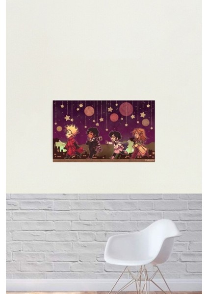 Applewagon Tablo Ahşap Poster Dekoratif