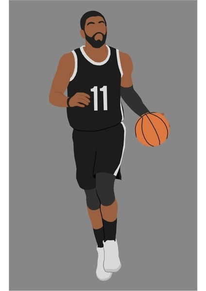Kyrie Irving Ağları Tablo Ahşap Poster Dekoratif