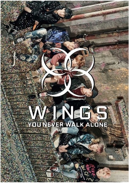 Bts Ynwa - Defter / Tablo Ahşap Poster Dekoratif KOD735