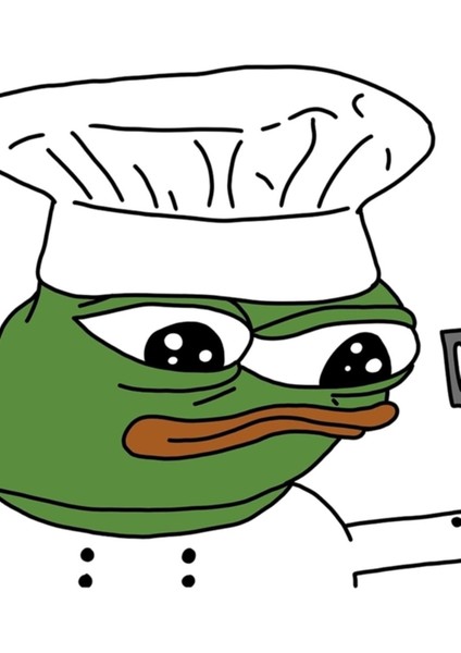 Peepo Şefi Tablo Ahşap Poster Dekoratif