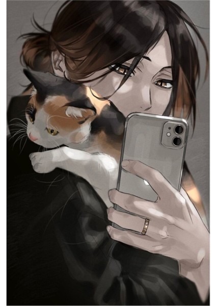 Anime Haikyuu Kenma Kozume Tablo Ahşap Poster Dekoratif