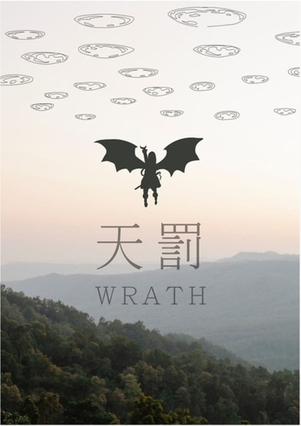 Wrath - Tensei Shitara Slime Data Ken Tablo Ahşap Poster Dekoratif