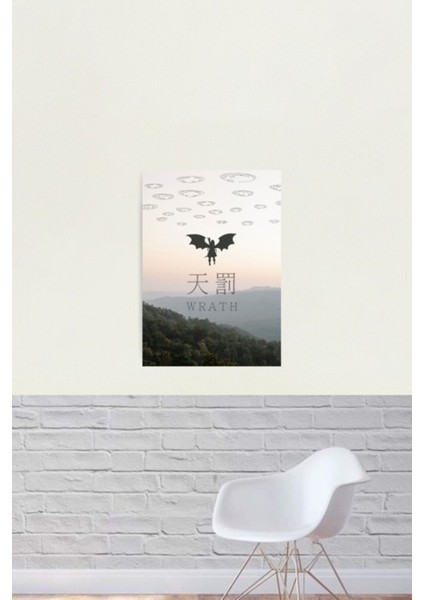 Wrath - Tensei Shitara Slime Data Ken Tablo Ahşap Poster Dekoratif fiyatları