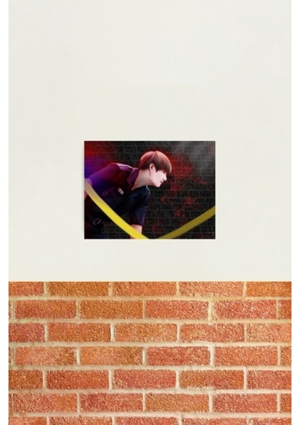 Bts - Cop Tae Tablo Ahşap Poster Dekoratif KOD4184