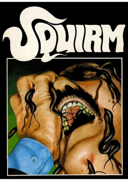 Squirm (1976) Tablo Ahşap Poster Dekoratif