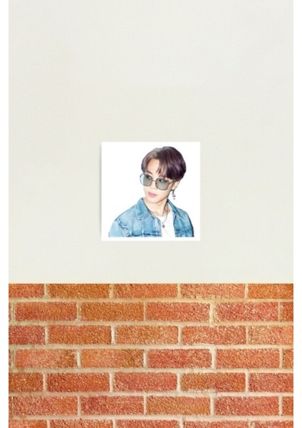 Bts K-Pop Jimin Dinamit Versiyonu Tablo Ahşap Poster Dekoratif KOD787