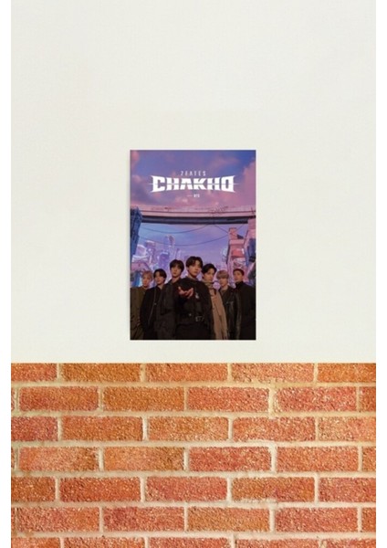 Bts Tablo 00 Ahşap Poster Dekoratif KOD6041
