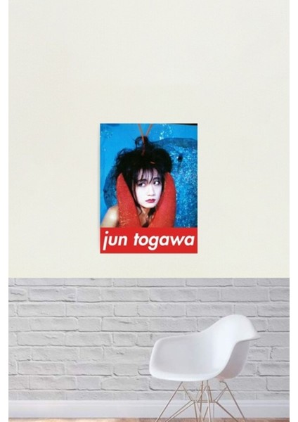 Jun Togawa Tablo Ahşap Poster Dekoratif