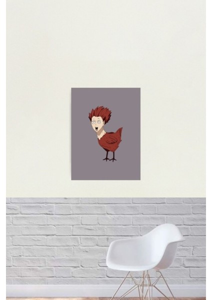 Tavuk Tendou Tablo Ahşap Poster Dekoratif