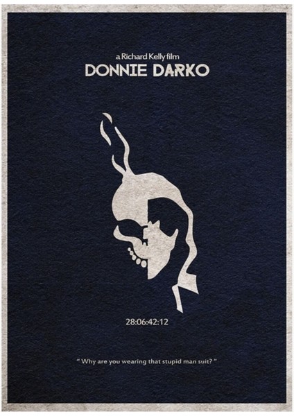 Donnie Darko Tablo Ahşap Poster Dekoratif