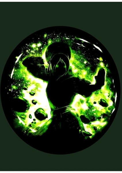 Anime Avatar Toph Karanlık Mod Tablo Ahşap Poster Dekoratif