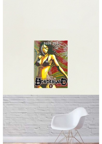 Alice In Borderland Hikari Kuina Posteri Tablo Ahşap Poster Dekoratif