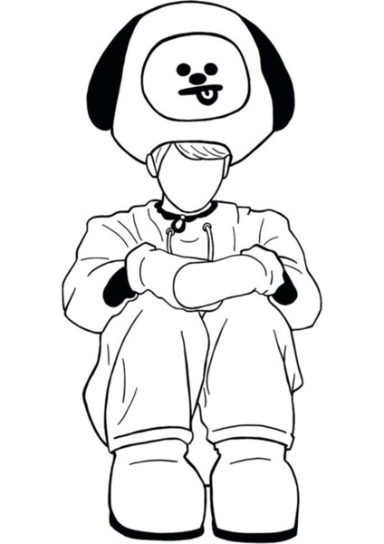 Suga Chimmy Meme Tablo Ahşap Poster Dekoratif KOD3378
