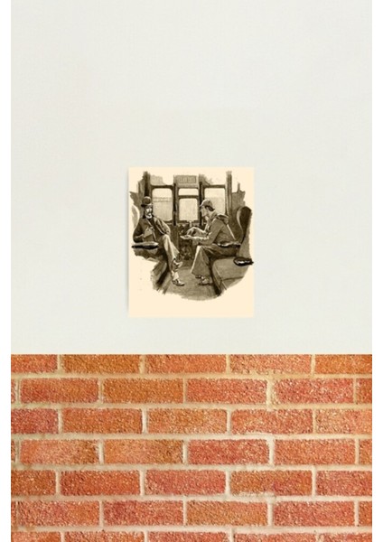 Sherlock 221B Baker St. Ingiliz Dedektif Vintage Edebi Hediyeler Tablo Ahşap Poster Dekoratif