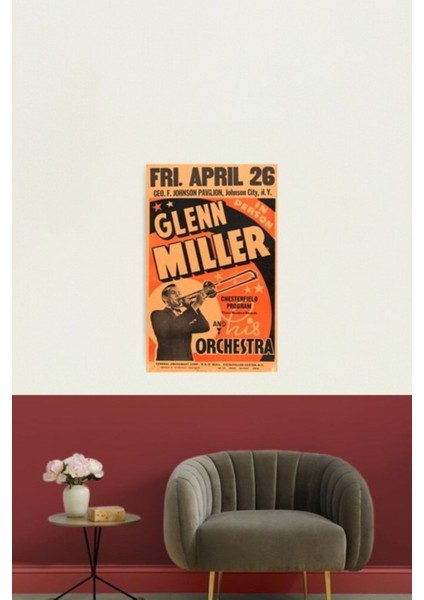 Program Müzik Tablo Ahşap Poster Dekoratif
