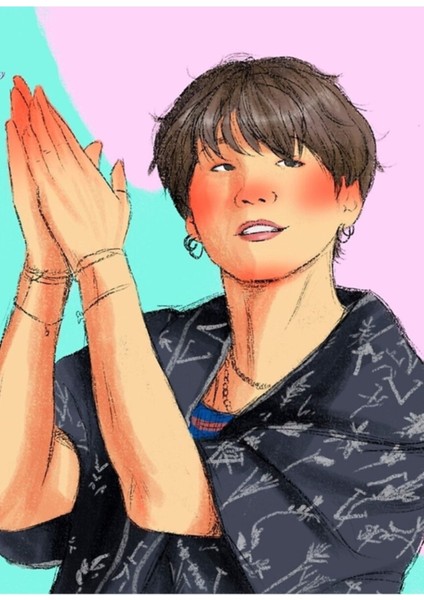 Bts Suga Dinamit Tablo Ahşap Poster Dekoratif KOD3387