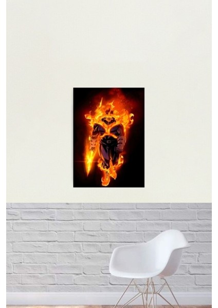 Boku No Hero Academia Endeavour Tablo Ahşap Poster Dekoratif