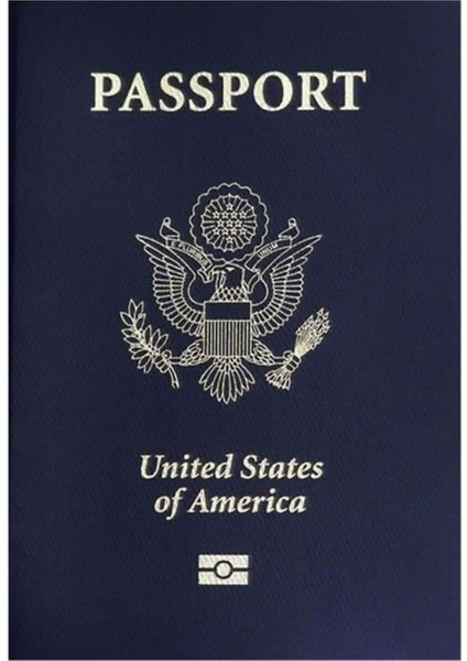 Abd Pasaportu Tablo Ahşap Poster Dekoratif