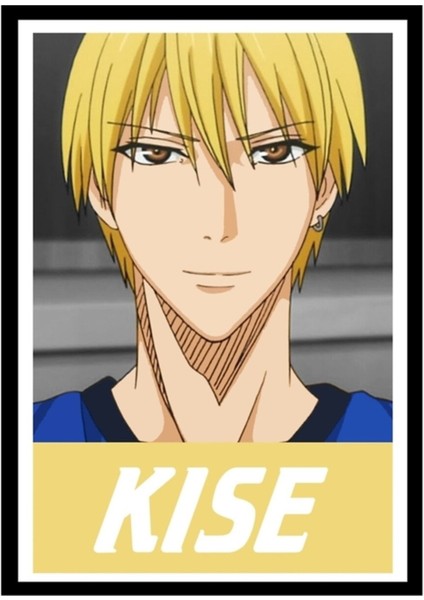 Kuroko No Basket - Ryota Kise Tablo Ahşap Poster Dekoratif