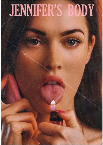 Jennifer'ın Vücudu 2009 Vintage Tablo Ahşap Poster Dekoratif