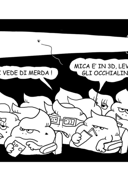 Vıta E Avventure Dı Pıccole Merde - Cinema Tablo Ahşap Poster Dekoratif