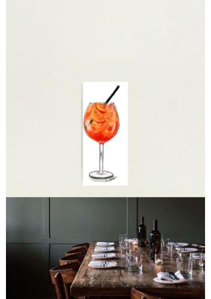 Spritz! Tablo Ahşap Poster Dekoratif