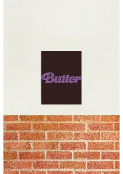 Butter Ordusu | Hediye Tablo Ahşap Poster Dekoratif KOD1808