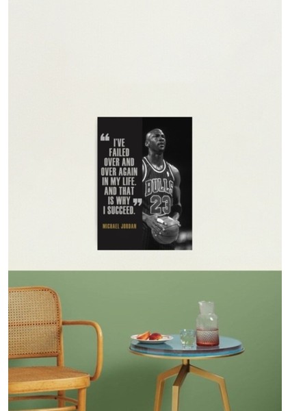 Michael Jordan Ifade Tablo Ahşap Poster Dekoratif fiyatları