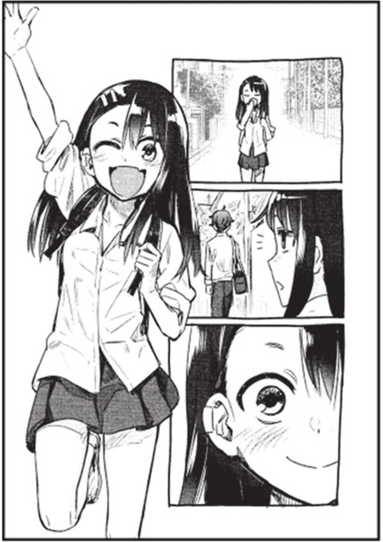 Benimle Oyuncak Yapma Miss Nagatoro Tablo Ahşap Poster Dekoratif