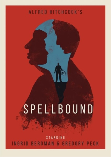 Alfred Hitchcock Spellbound Tablo Ahşap Poster Dekoratif
