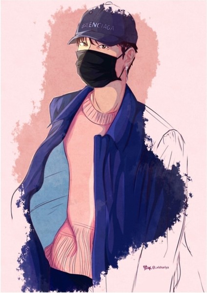 Havaalanı 170903 - Bts Jin Fan Art Tablo Ahşap Poster Dekoratif KOD747