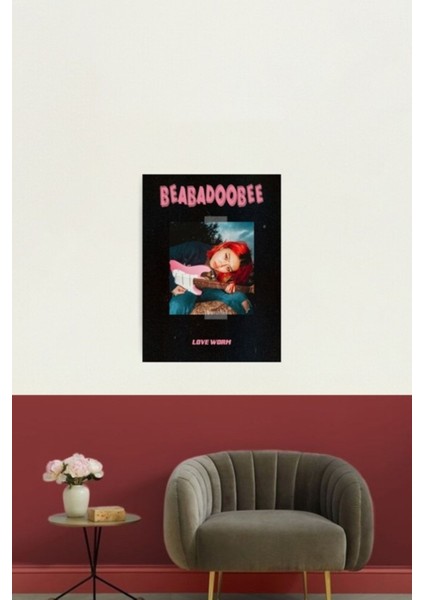 Beabadoobee Tablo Ahşap Poster Dekoratif