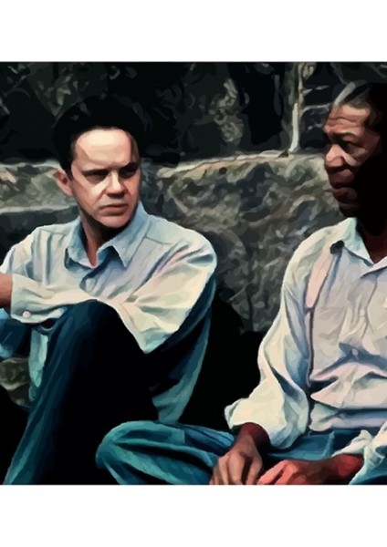 Esaretin Bedeli Andy Dufresne Tablo Ahşap Poster Dekoratif