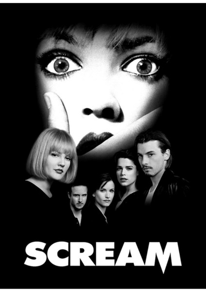 Çığlık Filmleri Tablo Ahşap Poster Dekoratif